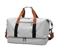 Travel Bags For Women Large Capacity Men's Sports Bag Waterproof Weekend Voyage Female Messenger Bag Dry And Wet For Travel(Dark gray)
