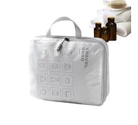 Travel Bags for Women Portable Large Capacity Organizer with Handle | Traveling Toiletry Bags for Storage Cruise Vacation Shower Suitcase Camping Daily Gym Airplane Sports Overnight