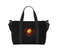 Travel Bags Yellow Dragon Eye Art Duffel Unisex Carry on Luggage Portable Waterproof Weekender Overnight Leisure Outdoor Holiday Gifts