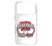 Travel Baseball Dad Always Away Funny Team Parent Case for iPhone 17 Pro