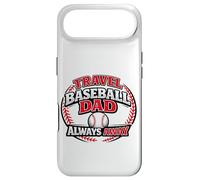 Travel Baseball Dad Always Away Funny Team Parent Case for iPhone Air