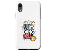 Travel Baseball Team Hit the Dang Ball Funny Motivation Case for iPhone XR