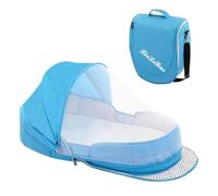 Travel Bassinet for Little Breathable Nets Foldable Easy to Carry Bedside