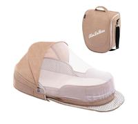 Travel Bassinet for | Portable Bed,Portable Bed Travel Bedside Sleeper Breathable Mesh Nets Easy Carry Outdoor Children