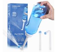 Travel Bidet Bottle 500ml 16.9oz,Bottle Postpartum Essentials,Perineal Bottle for Postpartum Care,Personal Hygiene Care Portable Bidet(Blue)