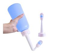 Travel Bidet - Cooling Intimate Hygiene for Long Journeys, Compact Lightweight Portable Bottle, Compression Pressure and Retractable Tube, Medical Silicone Sealer for