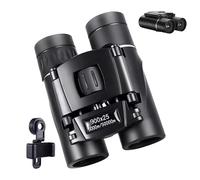 Travel Binoculars - Binoculars for Cruise,Night Vision Spotting Scope Lightweight Long-Range 900X25 HD for Travel Safari Hunting Hiking Stargazing