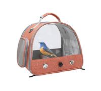 Travel Bird Backpack - Compact Bird Carriers, Ventilated Pet Cage | Small Pet Travels Cage, Parrot Carrier Bag, Portable Bird Carrier, Lap Holder