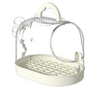 Travel Bird Carrier, Travel Carrier for Parrots Takeaway, Portable with Bottom Tray for Home, Office, Travel, Hiking