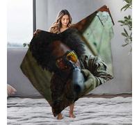 Travel Blanket Camouflaged Soldier Aims Through Scope In Jungle Setting Flannel Blanket Ashtray Blankets(150x200cm)