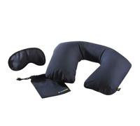 Travel Blue Inflatable Travel Pillow & Eyemask Sleep Set - Soft Neck Pillow