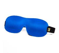 Travel Blue Ultimate Travel Blackout Eye Mask, Sleep Eye Mask, Elegant Eye Cover Sleeping Mask for Men & Women, One Size, Blue