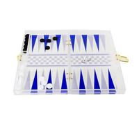 Travel Board Game Set Chess Backgammon Folding Portable Strategy Easy To