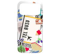 Travel Boarding Pass Vacation Adventure Cruise Design Case for iPhone 17 Pro Max