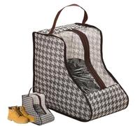 TRAVEL BOOT BAGS - Portable Shoe Storage Organizer | Dustproof Shoe Rack | High & Short Boot Protection, Lightweight Packaging Solution, Closet Holder, Cust, Short Style, Please refer to the