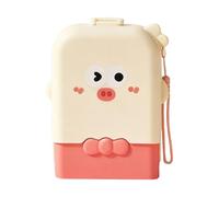 Travel Bottle Cleaner Kit | Travel Bottle Cleaning Kit with Storage Case - Portable Washer Foldable Drying Rack Vertical for Camping Airplane Flying Feeding Kitchen