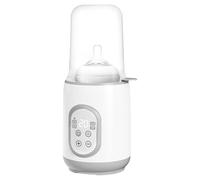 Travel Bottle Warmer - 2 in 1 Intelligent Milk and Food Warmer, Sterilizer | Automatic Temperature Control Shut Off Device for Breast Milk Formula Feeding Bottle Heating Defrosting Portable
