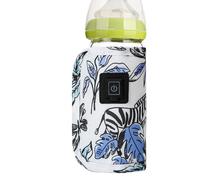 Travel Bottle Warmer - 5V USB Milk Warmer, Smart Fast Heat Retainer, Portable Insulated Cover | For Car Nursing Mom Feeding Routine Travel, C, Consulte la descripción, See description