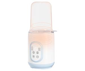 Travel Bottle Warmer Kit - Smart Baby Milk Heater, Portable Bottle Defroster | Automatic Heat Control System Device, Temperature Regulating Warmer Unit for Indoor Car Trips Outings Journeys