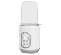 Travel Bottle Warmer - Stainless Steel Heating Chamber, Smart Temperature Control, Milk Defrost Heater, Automatic Constant Warm System | Device for Indoor Car Outdoor Trips Parenting