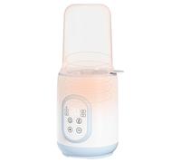 Travel Bottle Warmer - Stainless Steel Portable Milk Warmer for Travel, Traveling Bottle and Food Warmers Defrost for Breastmilk, Outing, Smart Temperature Control Automatic Heat for Indoor Car