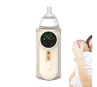Travel Bottle Warmer - Wireless Heating Sleeve for Breast Milk - Smart Bottle Warmer, for Nursery, Daily Journeys, Office, Outdoors, Camping La Maiso