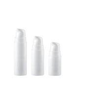 Travel Bottles 15ml Refillable 10ml 6pcs Set 5ml Leak Proof Pp | White, Anti-skid Design, Easy to Fill, Pressure-responsive Body, Airport and Travel Use for Women