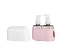 Travel Bottles for Toiletries Travel Size Containers for Foam Soap Cosmetics 2pcs Pink