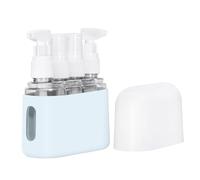 Travel Bottles - Leak Proof Liquid Container, Portable Shampoo Bottles, Refillable Travel Bottles Kit for Shampoo, Conditioner, Liquid Lotion, Soap, Makeup, Men, azure, Please refer to the description