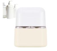 Travel Bottles, Portable Pressure Shampoo Bottles - Leak-proof Liquid Container - for Shampoo Conditioner Lotion Soap Makeup Men Women Airplane Gym Sport School, cream color, Please refer to the