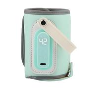 Travel Breast Warmer - Compact Bottle Warmer, Portable Temperature Control Sleeve, Formula Heating Device | Lightweight Powered Heating Film Construction