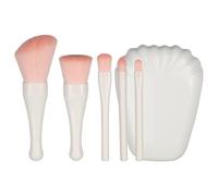 Travel Brush Set - Portable Travel Makeup Brush Set with Case - Exquisite Complete High Density Cosmetic Supplies for Families, Holidays, Friends