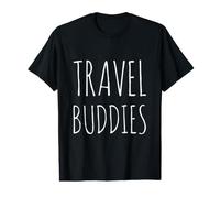 Travel Buddies Traveling Counties Funny Traveler Vacation Value Graphic T-Shirt