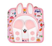 Travel Busy Toy - Board Activity Development Felt Book - Interactive Sensory Busy Toy | for Girl Preschoolers Indoor Living Room Bedroom Travel Home