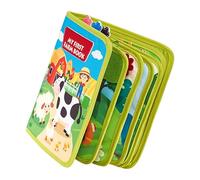 Travel Busy Toy - Farm Activity Book, Educational Board Game | Felt Material Early Learning Fine Motor Skills Development, Quiet Play Entertainment For Preschool Girls Boys Home Bedroom Travel Cradle