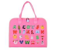 Travel Busy Toy - Felt Book Kids Busy Game,Early Education Development Board Quiet Playing for Classroom Preschool Kindergarten Living Room Travel