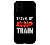 Travel By Train Railway Engineer Steam Locomotives Train Case for iPhone 11