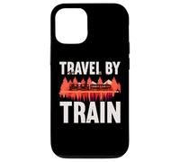 Travel By Train Railway Engineer Steam Locomotives Train Case for iPhone 12/12 Pro