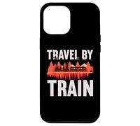 Travel By Train Railway Engineer Steam Locomotives Train Case for iPhone 12 Pro Max