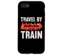 Travel By Train Railway Engineer Steam Locomotives Train Case for iPhone SE (2020) / 7/8
