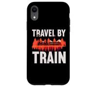 Travel By Train Railway Engineer Steam Locomotives Train Case for iPhone XR