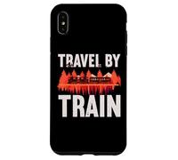 Travel By Train Railway Engineer Steam Locomotives Train Case for iPhone XS Max