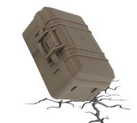 Travel Cable Organizer Box | Waterproof Portable Spacious Case,Large Cable Storage Box,for Cords Power Bank Adapter Mouse Tablet Phone Home Indoor Office, Gray, Refer to description, Unisex