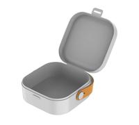 Travel Cable Storage Box | Portable Cable Holder with Handle - Electronics Organizer for Travel, for Home, School, Gym, Daily Transportation, Travel, grey, Se référer à la description, Refer to