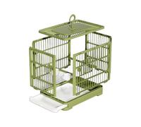 Travel Cage For Birds - Parakeet Portable Cage With Pull Out Tray | Pet Bird Habitat For Macaws, Conures, Cockatiels, Sparrows, Budgies, Indoor And Outdoor Use