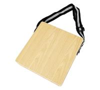 Travel Cajon Box Drum Flat Hand Drum With Strings Wood Percussion Box Musical Instrument Cajon Basic Rhythm