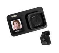 Travel Camera 4K Resolution 64MP Sensors Double Screens 18x Zooming Rechargeable Battery Simplified Controls For Adventure Enthusiasts Double Screen Digital Camera