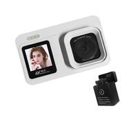 Travel Camera 4K Resolution 64MP Sensors Double Screens 18x Zooming Rechargeable Battery Simplified Controls For Adventure Enthusiasts Double Screen Digital Camera