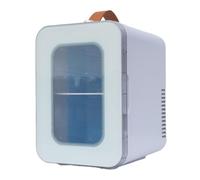 Travel Car Fridge, Travel Refrigerator, Low Noise Fridge, Portable Car Refrigerator, Camping Car Refrigerator, Transparent Small Fridge Cooler Space Saving for Home, Picnics, Camping
