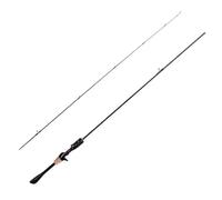 Travel Carbon Bass Fishing Rod with Fast Solid UL Tip Lure Using 1-5g Carp Casting Force 1-8LB Starter Kits(1.8m)